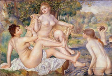 大浴場 ピエール・オーギュスト・ルノワール Oil Paintings